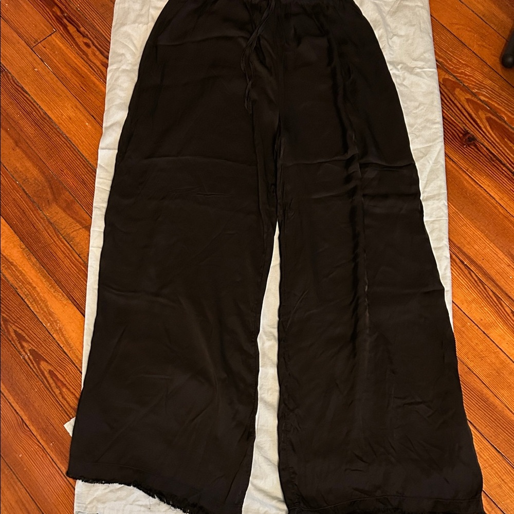 Elegant Black Wide Leg Pants